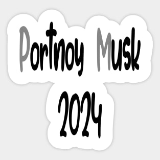 Portnoy Musk Sticker